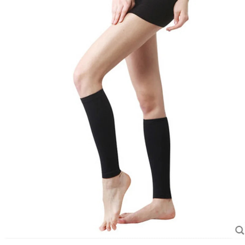 Compression Calf Sleeves 20-30mmHg – Footless Shin Splint Relief