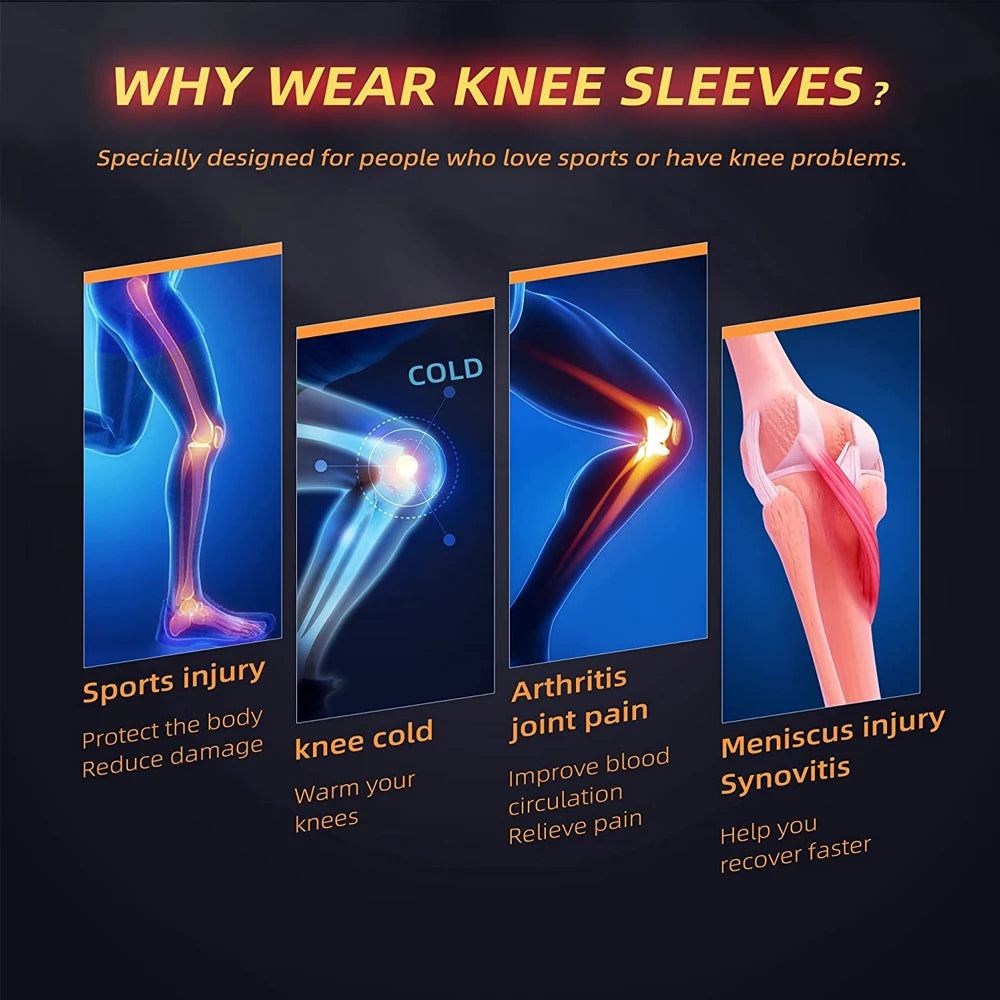 Copper Knee Brace – Compression Sleeve for Pain Relief & Sports