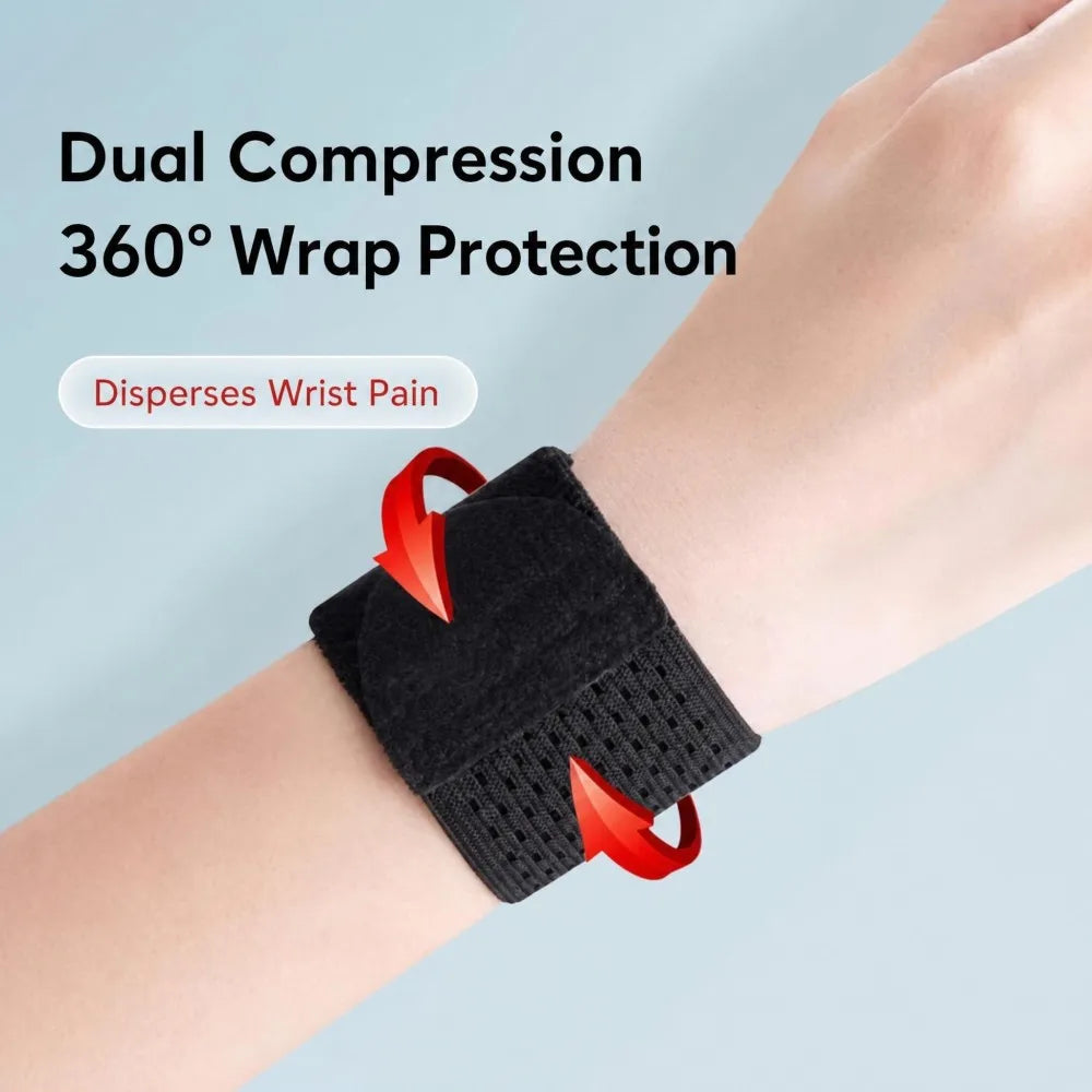 2pcs Wrist Support Straps, Ultra-Thin Compression Support Straps, Soft, High Elasticity, Adjustable Comfort, Suitable for Women