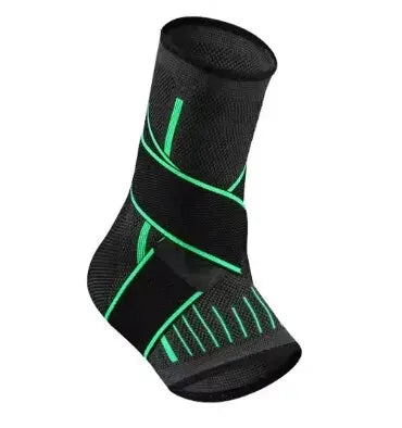 Ankle Support Brace with Adjustable Wrap – Breathable Compression Sleeve