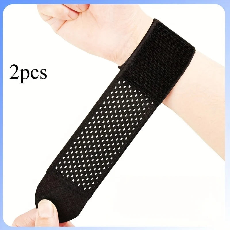 2pcs Wrist Support Straps, Ultra-Thin Compression Support Straps, Soft, High Elasticity, Adjustable Comfort, Suitable for Women