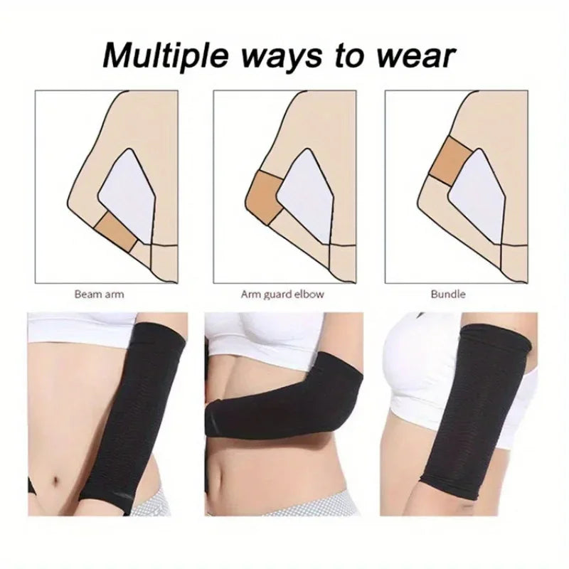Arm Slimming Compression Wrap Sleeves for Women – Tone & Shape