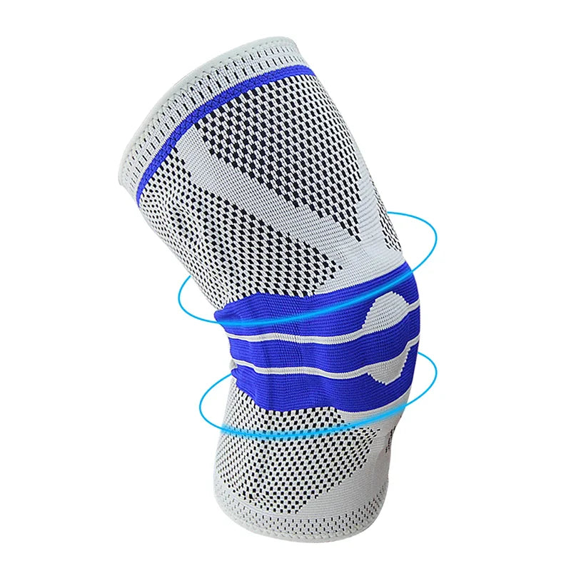 Silicone Knee Compression Sleeve – Arthritis & Joint Support