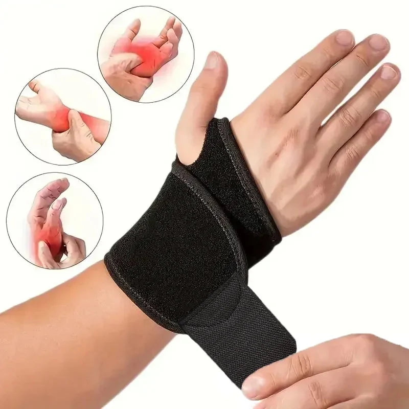 1/2pcs Adjustable Wrist Braces for Carpal Tunnel, Tendinitis & Arthritis Pain Relief – Sport Support for Sprains & Wrist Pain