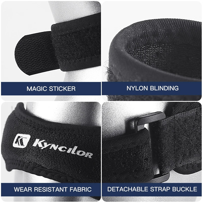 Patellar Tendon Knee Strap – Adjustable Support for Basketball & Running