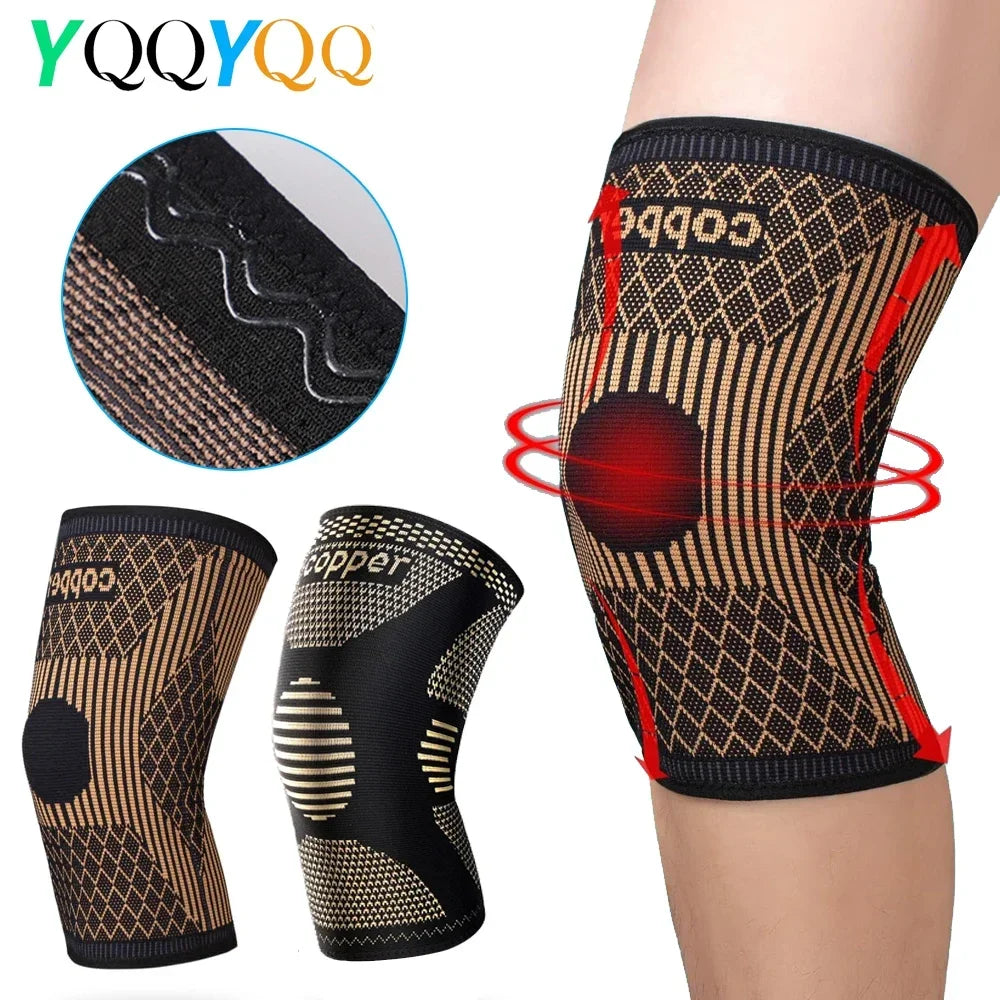 Copper Knee Brace – Compression Sleeve for Pain Relief & Sports
