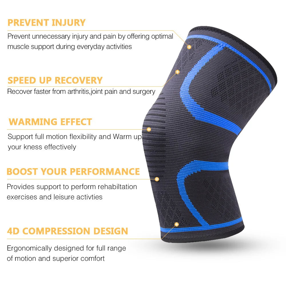 Knee Compression Sleeve for Pain Relief – Meniscus & Arthritis Support