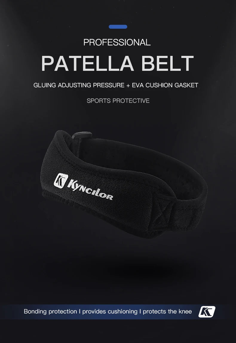 Patellar Tendon Knee Strap – Adjustable Support for Basketball & Running