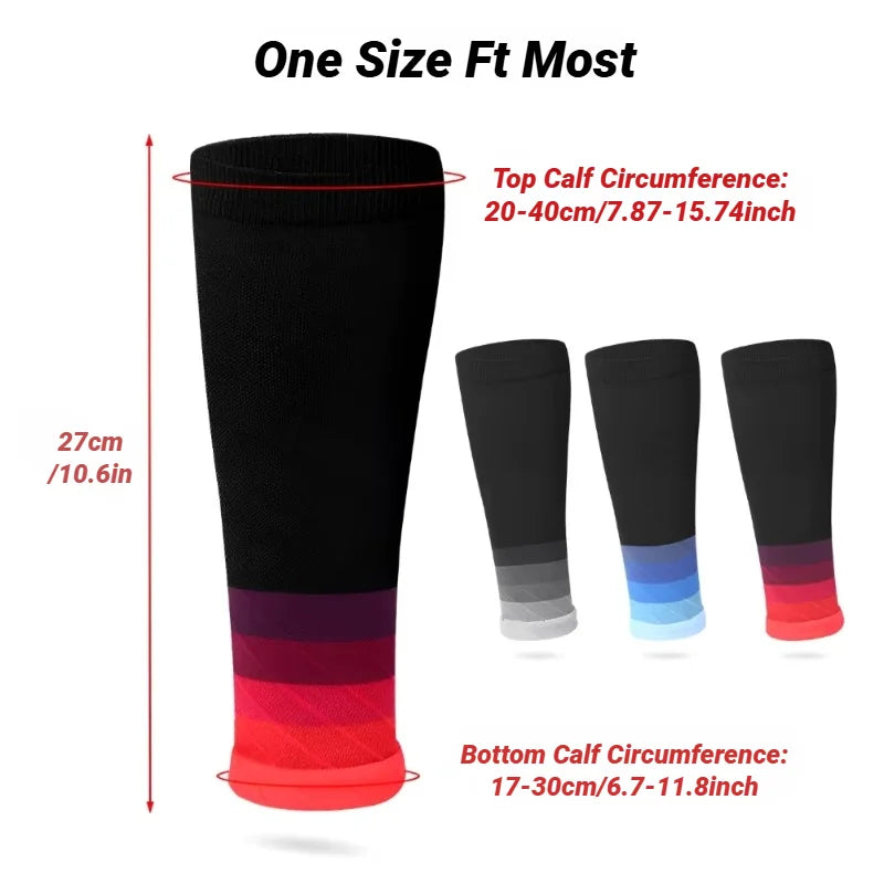 Calf Compression Sleeves 20-30mmHg – Shin Splint & Fatigue Relief