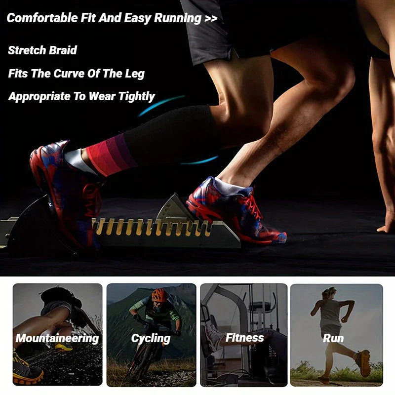 Calf Compression Sleeves 20-30mmHg – Shin Splint & Fatigue Relief