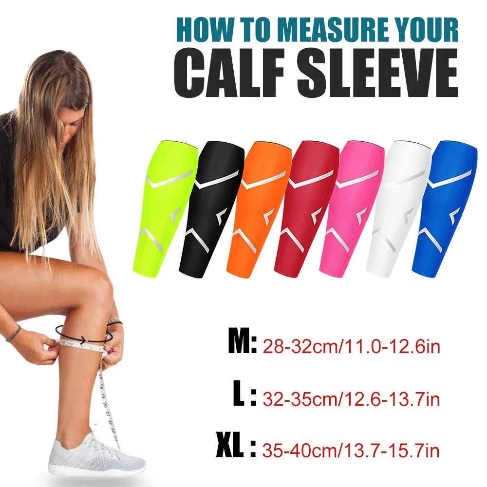 Calf Compression Sleeve for Shin Splint & Calf Pain Relief – Men & Women