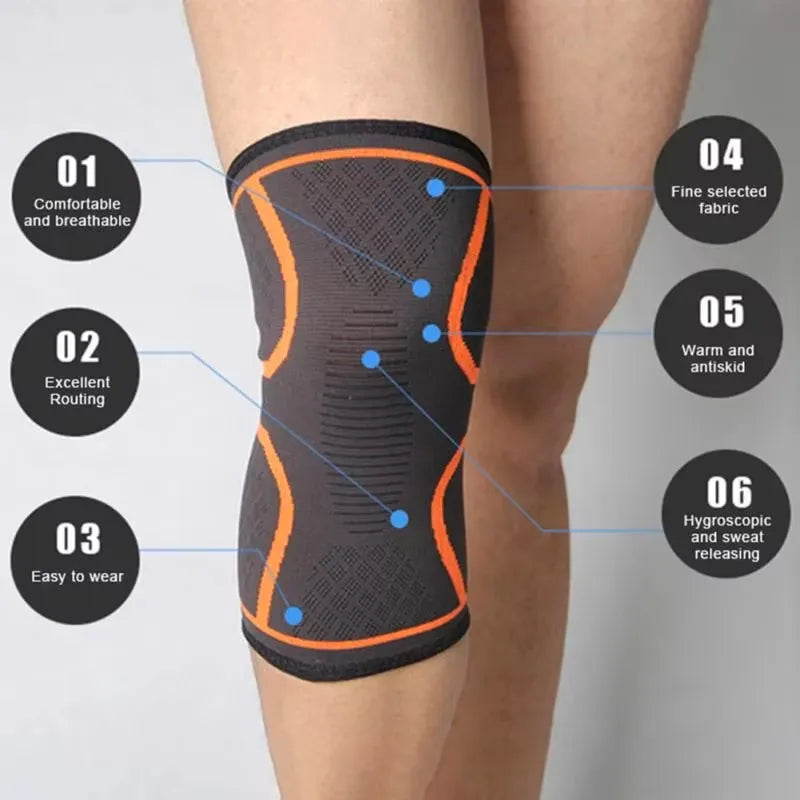 Knee Compression Sleeve for Pain Relief – Meniscus & Arthritis Support