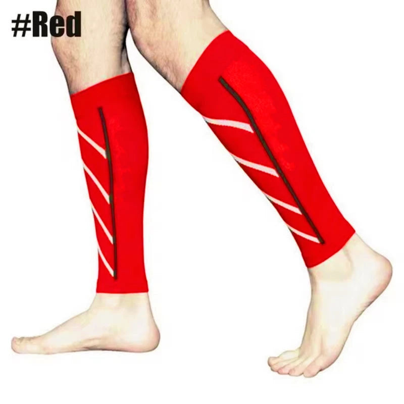 Compression Calf Sleeves 20-30mmHg – Footless Shin Splint Relief