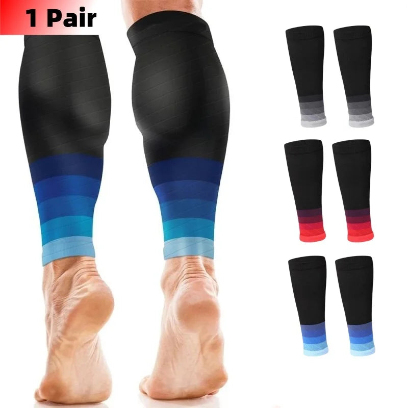 Compression Calf Sleeves 20-30mmHg – Footless Shin Splint Relief