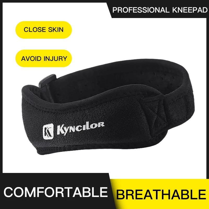 Patellar Tendon Knee Strap – Adjustable Support for Basketball & Running