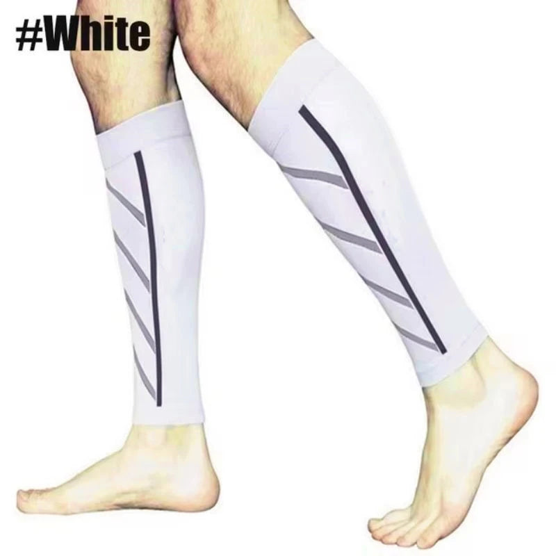 Compression Calf Sleeves 20-30mmHg – Footless Shin Splint Relief