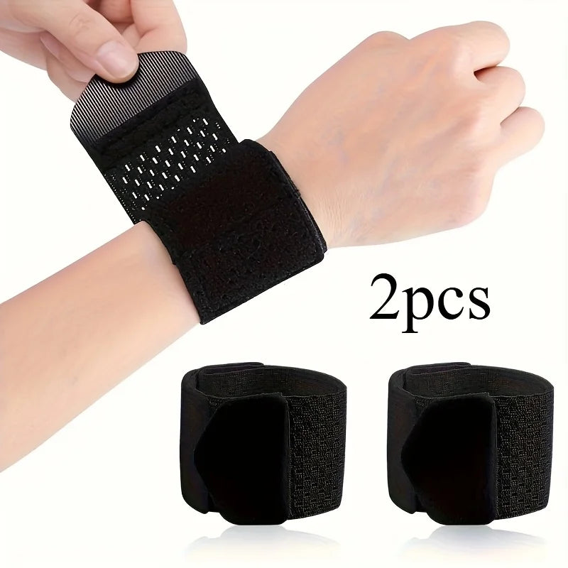 2pcs Wrist Support Straps, Ultra-Thin Compression Support Straps, Soft, High Elasticity, Adjustable Comfort, Suitable for Women