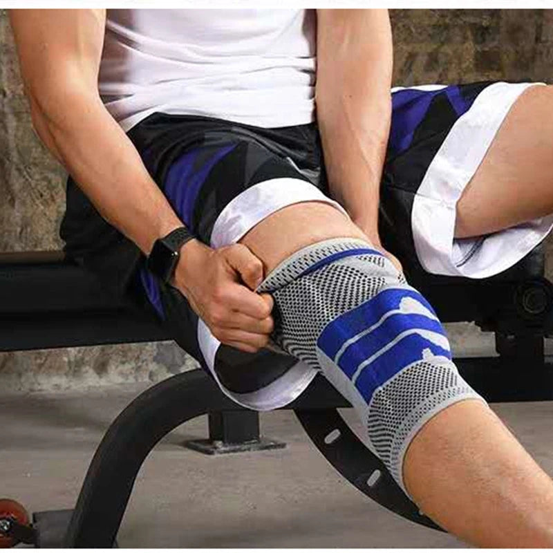 Silicone Knee Compression Sleeve – Arthritis & Joint Support