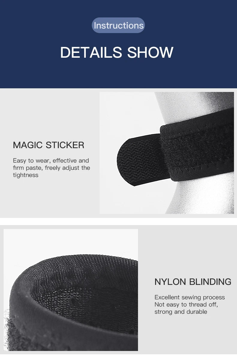 Patellar Tendon Knee Strap – Adjustable Support for Basketball & Running